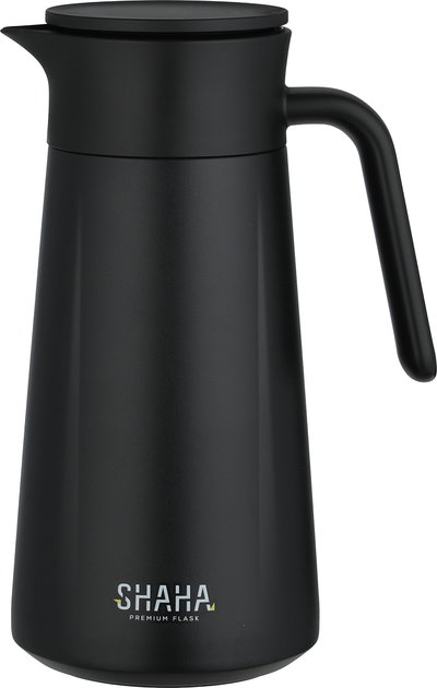Shaha Thermos, Stainless Steel Inner Container, 1.5 Liters - Black product image 1
