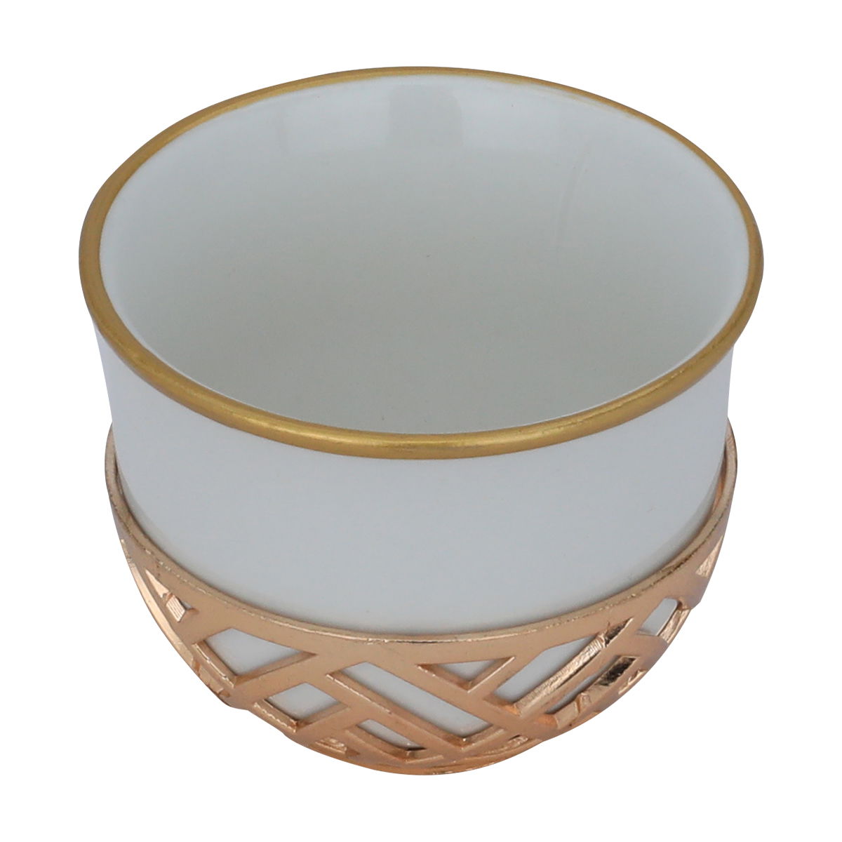 Al Saif Gallery Porcelain Arabic Coffee Cups Set, 90 ml, 12 Pieces - White product image 2