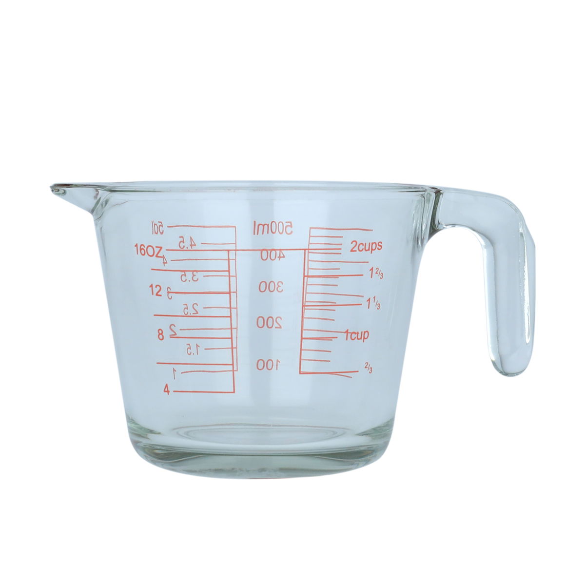 Al Saif Gallery Glass Measuring Cup, 0.5 Liter - Clear product image