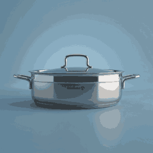 قدر ستاينلس استيل كوركماز الفا، 28×9 سم - فضي product image