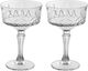 Al Saif Gallery Glass Serving Set, 2 Pieces, Round, Base - Clear product image 1