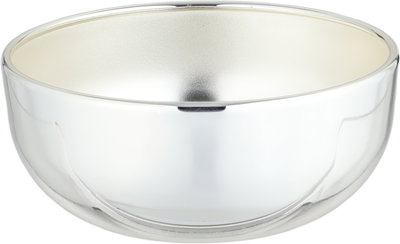 طقم تمريات مع طوفرية ستانلس ستيل السيف غاليري، قطعتين، غطاء معدني - فضي لامع product image 5