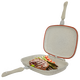 مقلاة أستيل روكي، 34 سم، بوجهين - رمادي product image 2