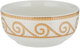 طقم سفرة بورسلان السيف غاليري، 24 قطعة، منقوش - ابيض بيج product image 3