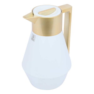 Everest Lydia Thermos, 1 liter, thermal glass inner shell, plastic outer shell - pearl product image 2