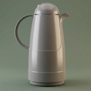 Rotpont thermos, 500 ml, plastic outer shell, glass inner shell, plastic outer shell - brown product image