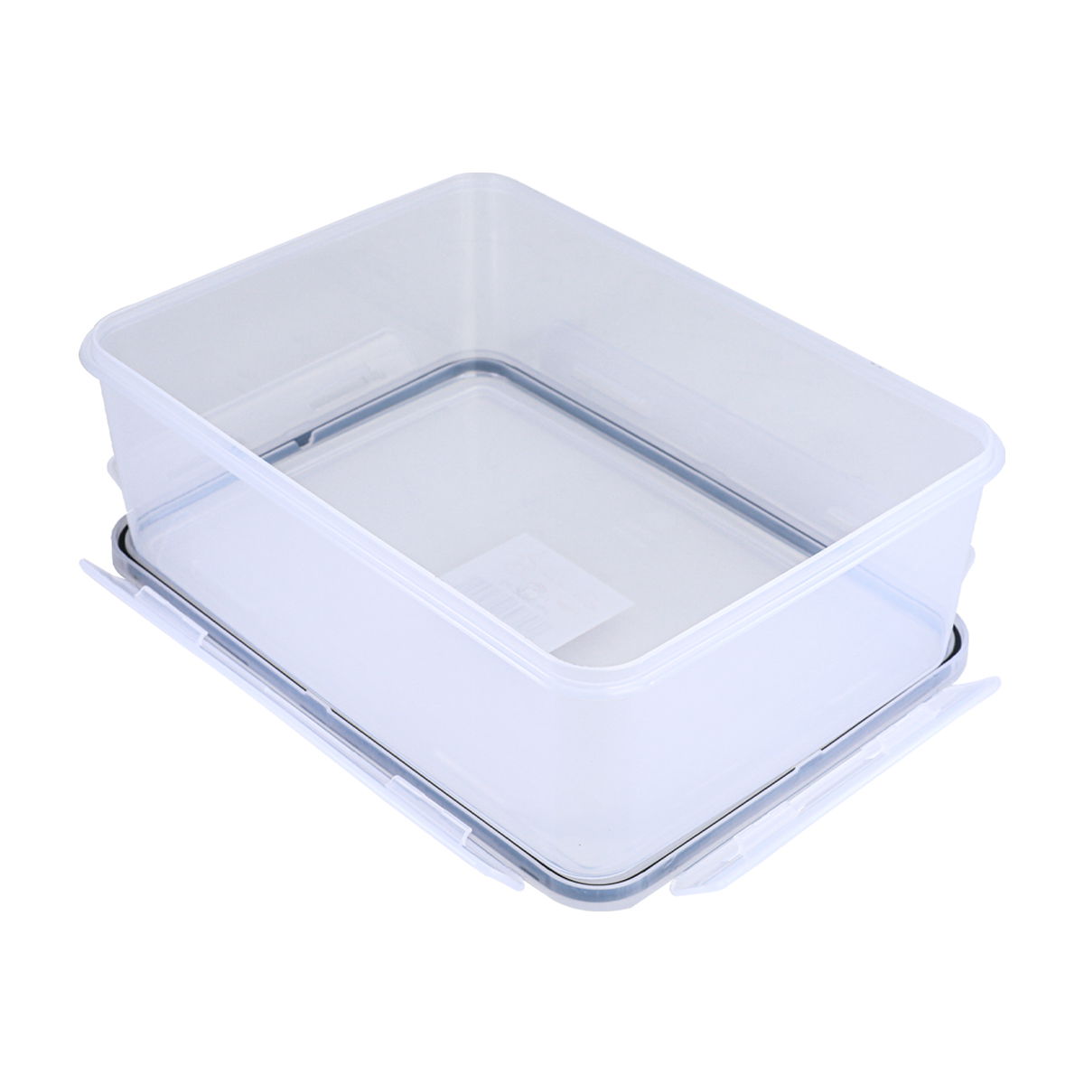 حافظة طعام بلاستيك السيف غاليري، 4300 مل، مستطيل - شفاف product image 3