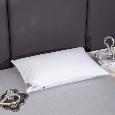 وسادة فندقية قطن سوان، متوسطة السماكة، ريش الإوز الطبيعي، 50×75 سم - الصين product image 2