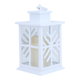 فانوس بشمعة رواد العائلة، 13x13x20 سم - ابيض product image 1