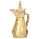 ترمس دلة سليمان السيف غاليري، 1 لتر، حافظة داخلية استيل، هيكل خارجي استيل - ذهبي product image 1