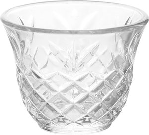 طقم تقديم بيالات وفناجين زجاج السيف غاليري، 11.5 سم، 36 قطعة، صحون - شفاف product image 2