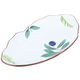 Al Saif Gallery porcelain dessert plate, 12 inches, fruit pattern - white product image 1