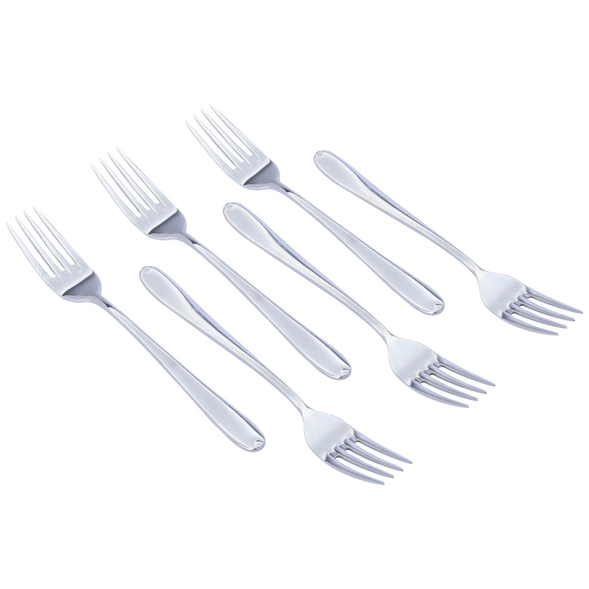 طقم شوك حلا سولا استيل السيف غاليري، 6 قطع - فضي product image