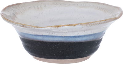 Al Saif Gallery Porcelain Dinner Set, Wavy, 24 Pieces - Beige/Black product image 5