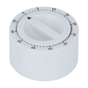 Al Saif Gallery plastic food timer, circular - white product image 2