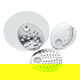 محضر طعام إديسون، 350 واط، 2.1 لتر - ابيض product image 8
