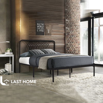 سرير مودرن مفرد حديد، 35×140×200 سم - أبيض product image 3