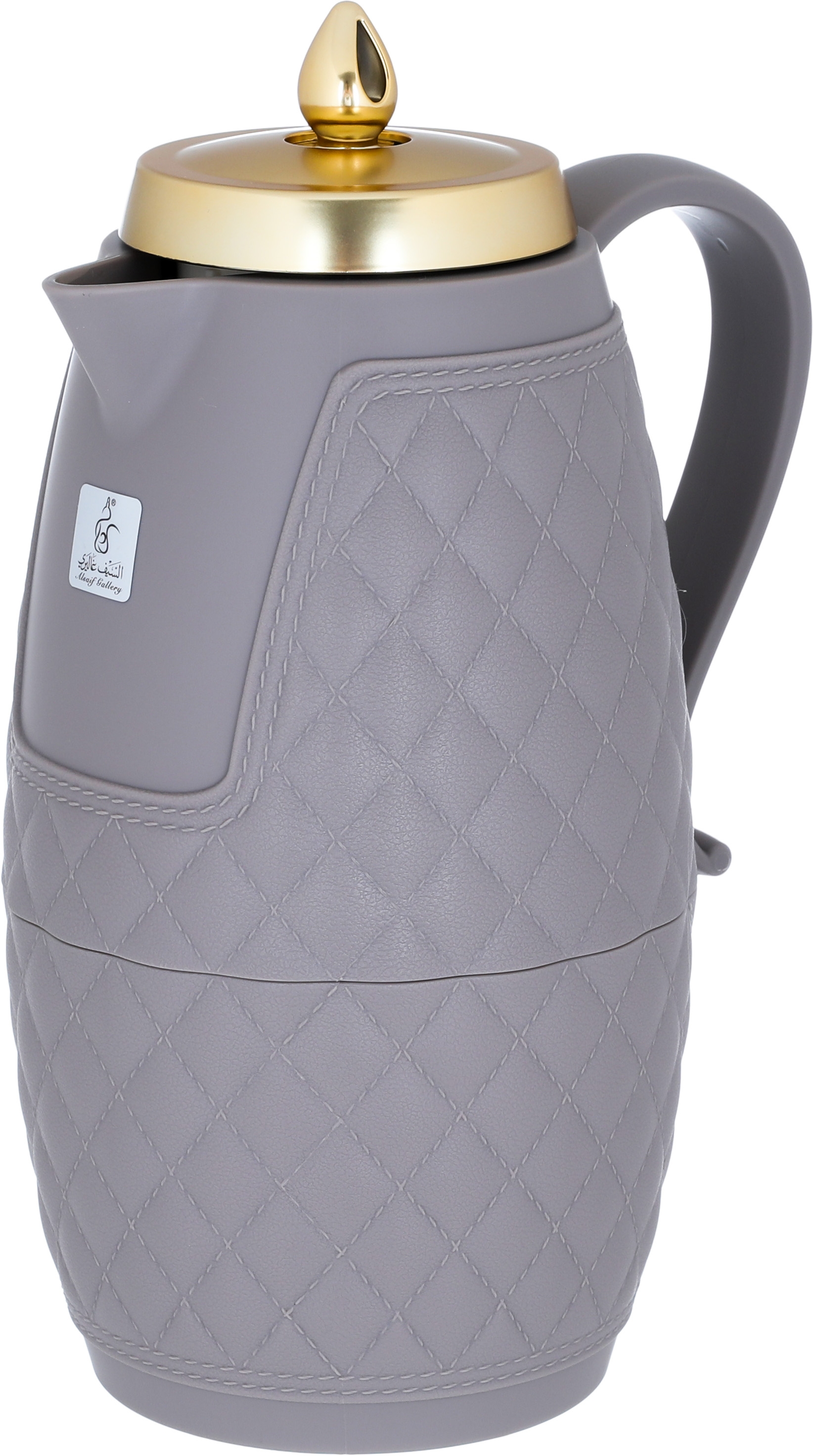 Al Saif Gallery Al Hanouf thermos, 1 liter - golden grey product image 2