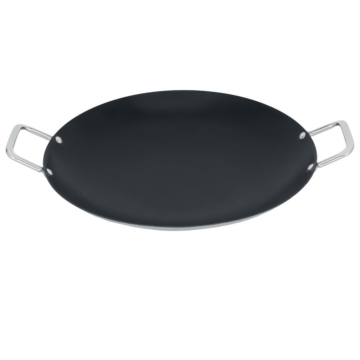 Al Saif Gallery steel frying pan, 36 cm, side handles - black product image