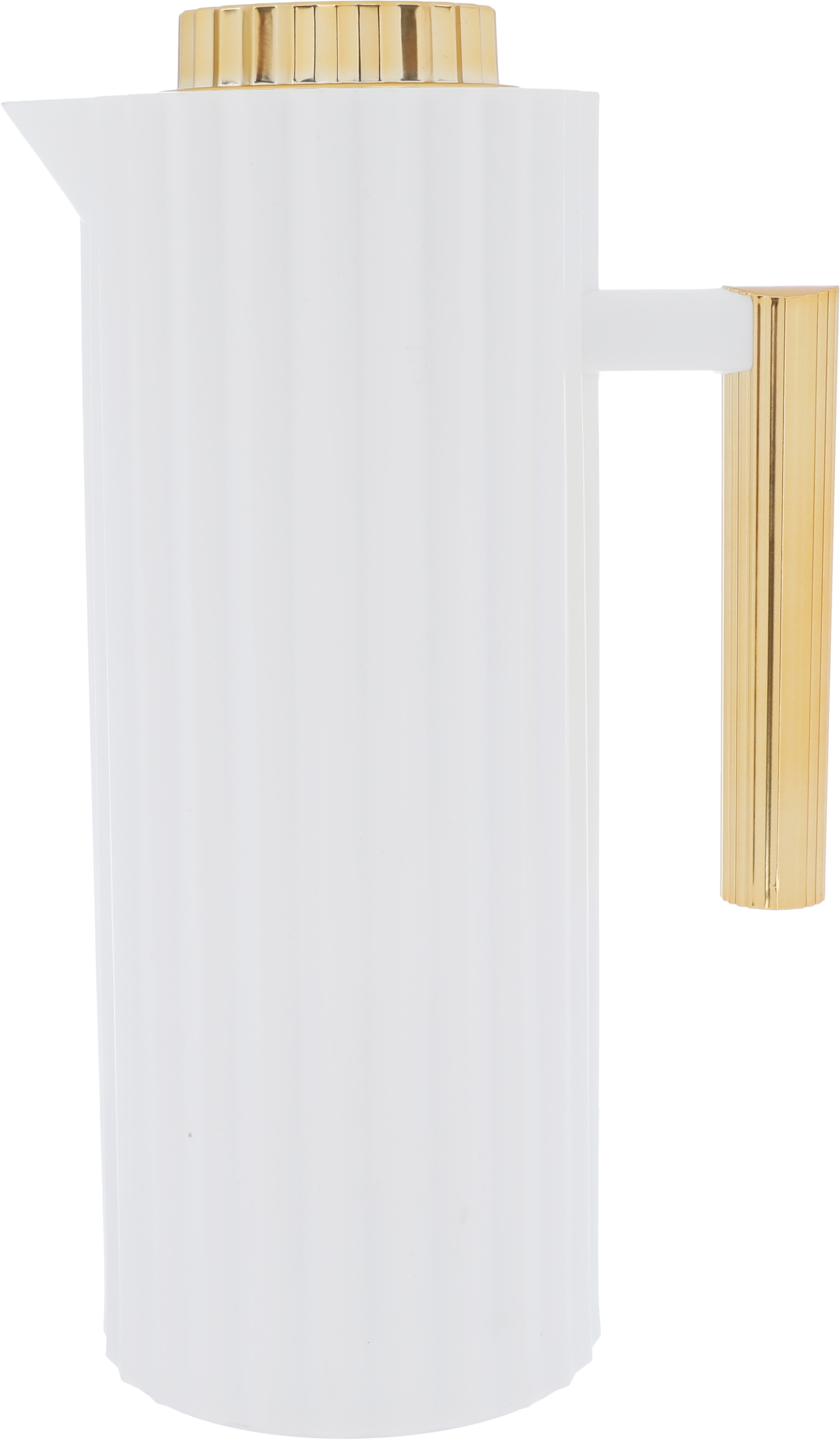 Timeless Rawaa Thermos, 1 liter, thermal glass inner container, plastic outer shell - white product image