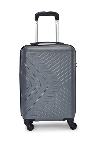 طقم شنط سفر ABS ليمرا، 3 مقاسات، 4 عجلات، قفل ارقام، WM-200 - رمادي غامق product image 4