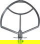 عجانة كهربائية إديسون، 6 وظائف، 6.5 لتر، 1000 واط، SM-108413 - رمادي غامق product image 8