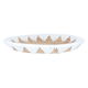 Al Saif Gallery wicker Serving tray, 42 x 5 cm - beige white product image 1