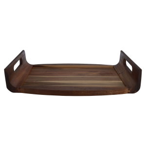 Al Saif Gallery wooden tofa, 46x36x2 cm - brown product image 2