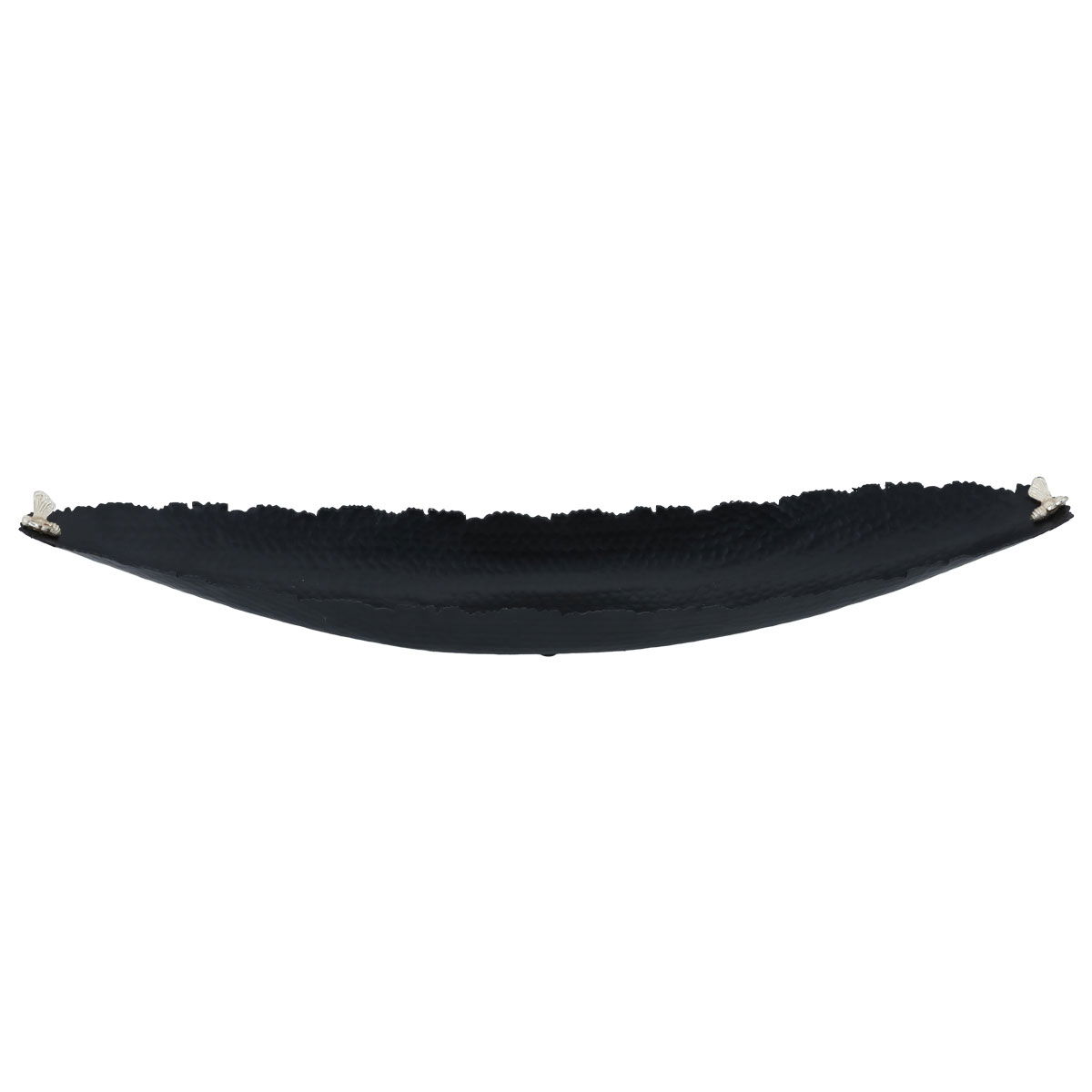 Al Saif Gallery porcelain serving plate, 25 x 25 cm, butterfly side - black product image
