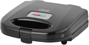Jano JN05307 Sandwich Maker, 1400 Watts - Silver Black product image 2