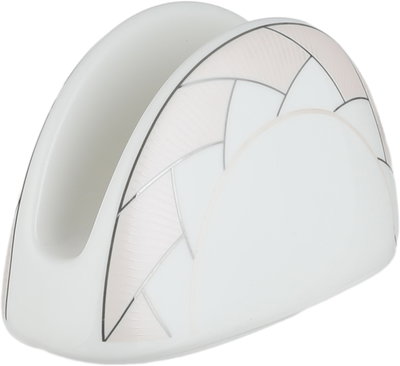 طقم تقديم سفرة بورسلان السيف غاليري، 65 قطعة، نقش فضي - أبيض وردي product image 7