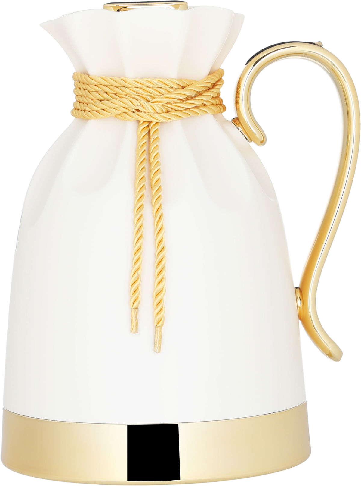 Everest Balqis Thermos, 1 liter, thermal glass inner shell, plastic outer shell - cream product image 1