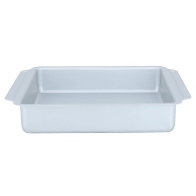 صينية فرن ألمونيوم السيف غاليري، 9×9×2 انش، مربع- فضي product image 2