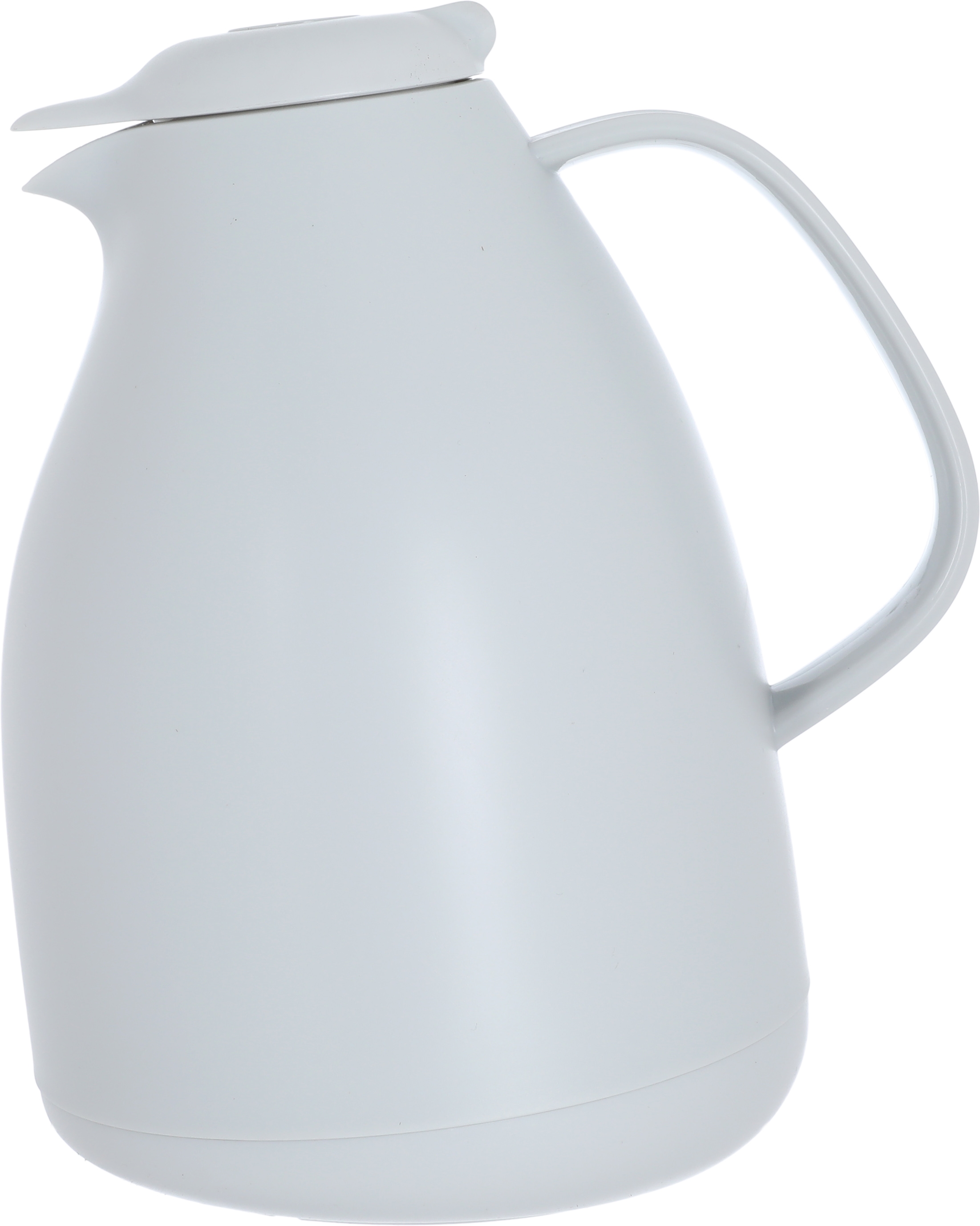 Elegance Penguin Thermos, 1 liter, glass inner container, plastic outer shell - light grey product image