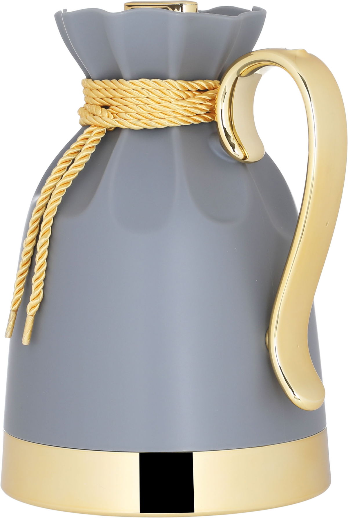 Everest Balqis Thermos, 1 liter, thermal glass inner shell, plastic outer shell - dark gray product image 2