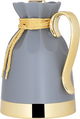ترمس بلقيس إفرست، 1 لتر، حافظة داخلية زجاج حراري، ضغاط - رمادي غامق product image 2