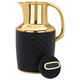 ترمس لارا زجاج تايملس، 1 لتر - أسود ذهبي product image 2