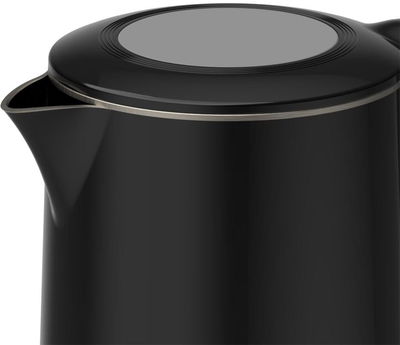 غلاية كهربائية ستانلس ستيل ويننج ستار، 1.7 لتر، 1500 واط، ST-6023 - اسود product image 2