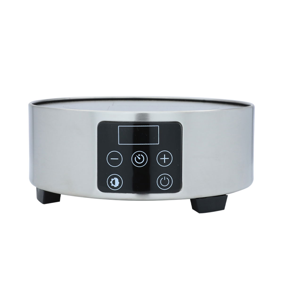 Edison Ceramic Electric Stove, 1300 Watt, Double, Rectangular, Double, 2 Burners - Silver product image 2