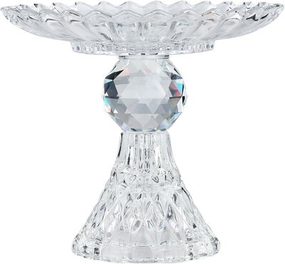 serving stand Glass , 16x16x14 cm - Clear product image 2