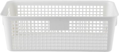 Saifso Plastic Storage Basket, 26.5x14.8x8.8 cm - Beige product image 1