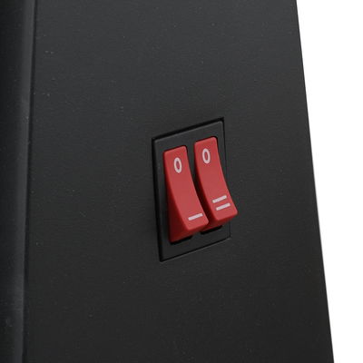 دفاية كهربائية كومتل، تدفئة امامية، 1500 واط، 50×42 سم، ثلاث أعمدة تدفئة، HM-21320 - أسود product image 3