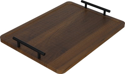 طقم طوفريات خشب السيف غاليري، 2 قطع - خشبي غامق product image 2