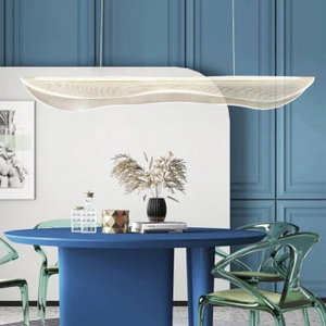 Norco Modern Aluminum Acrylic Chandelier, 3000K, 36W, 120cm - Gold product image