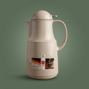 ترمس الراين، 1 لتر، مضلع، حافظة داخلية زجاج حراري - بيج product image