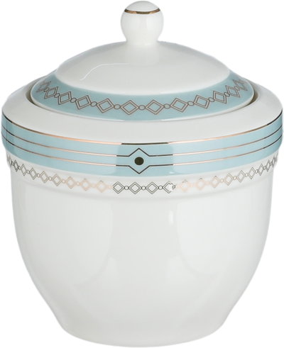 Al Saif Gallery Porcelain Dinnerware Set, 65 Pieces, Gold Pattern - Sky White product image 12