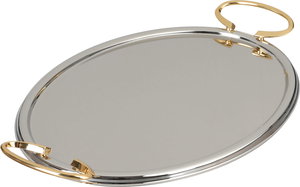 طقم طوفريات استيل السيف غاليري، 3 قطع - فضي ذهبي product image 2