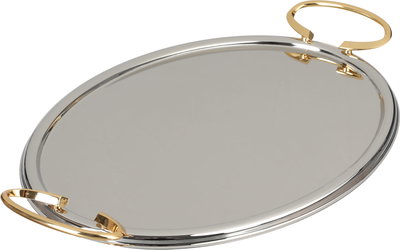 طقم طوفريات استيل السيف غاليري، 3 قطع - فضي ذهبي product image 2