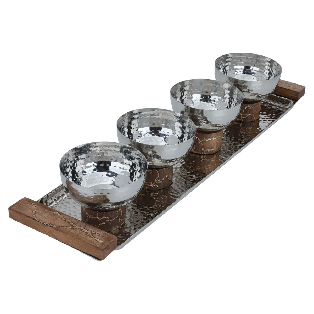 Al Saif Gallery Steel Yogurt Set, 10 x 16 x 63, 5 Pieces - Silver product image