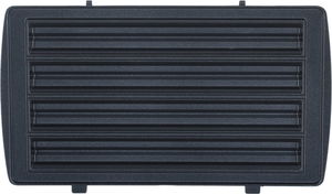 سخان ساندويتش 3×1 إديسون، 750 واط، 3 ألواح، JS-803A - أسود فضي product image 9